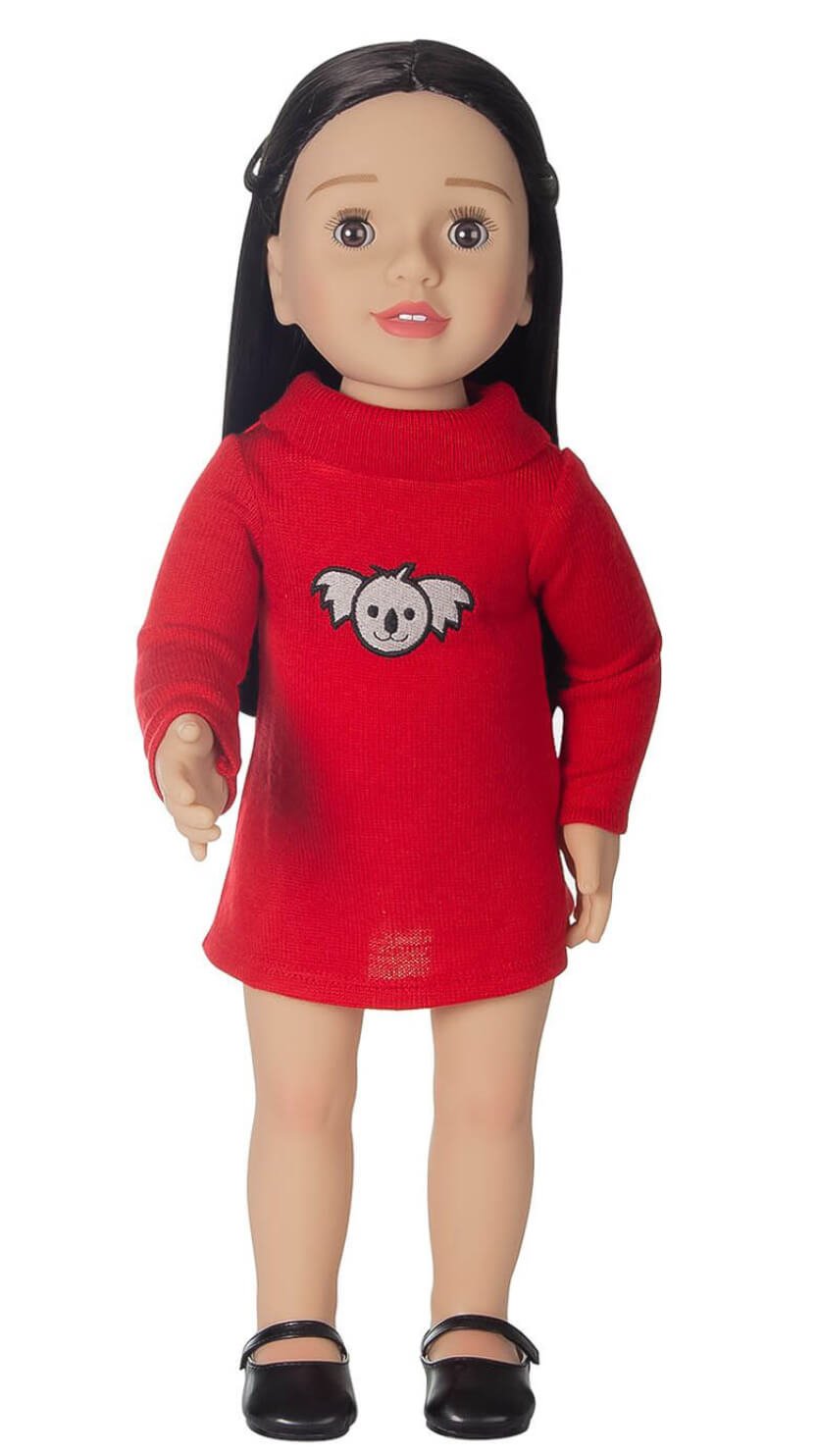 Koala knit dress