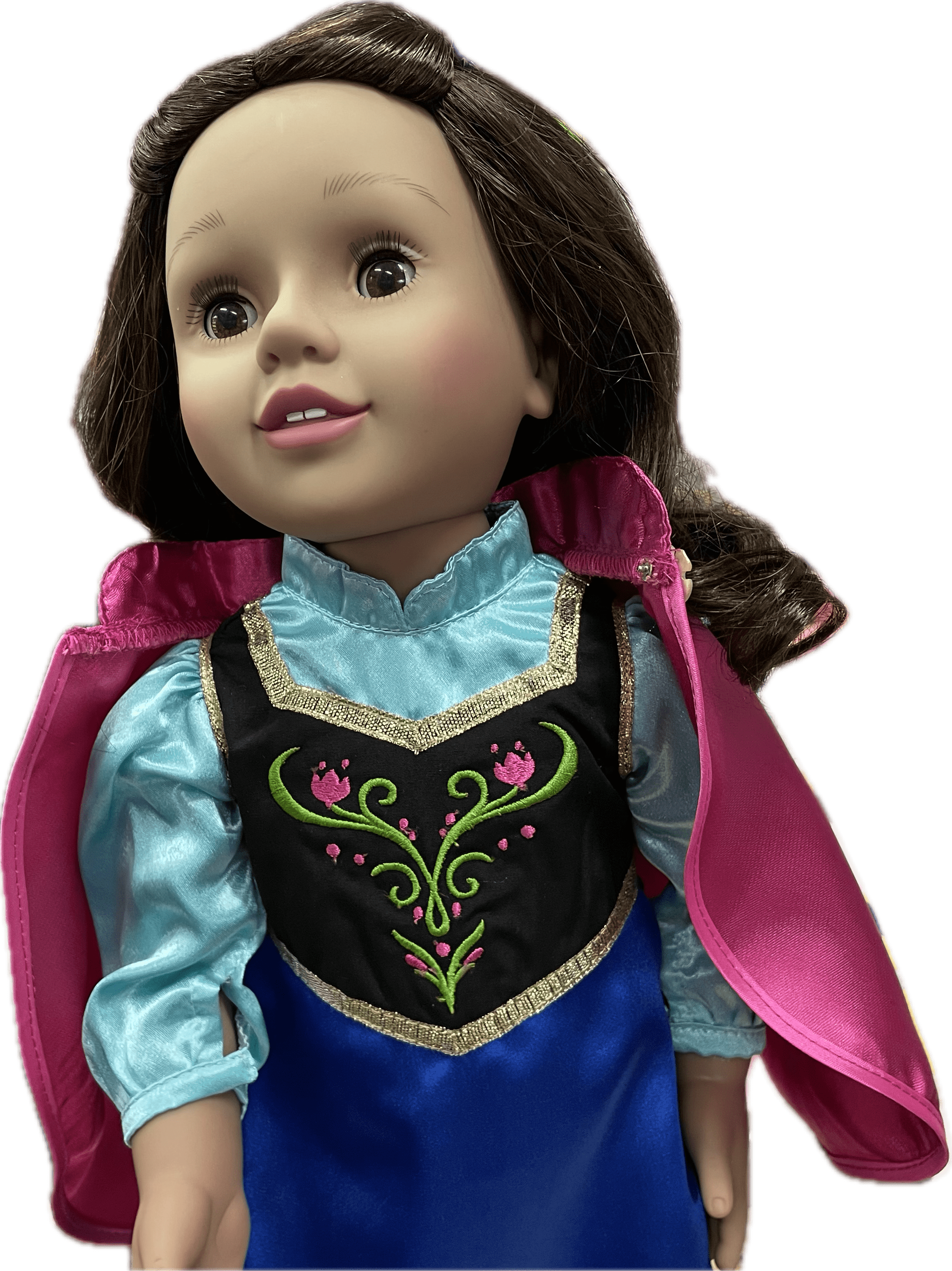 Anna costume dress and cape